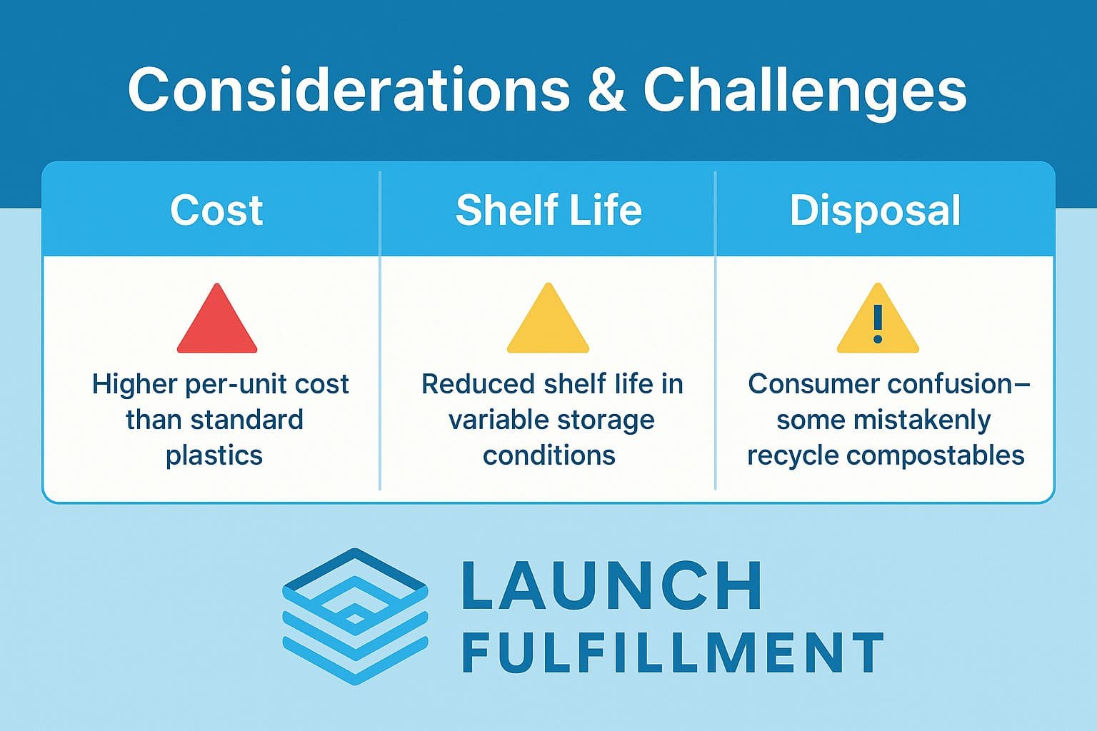 considerations challenges compostable