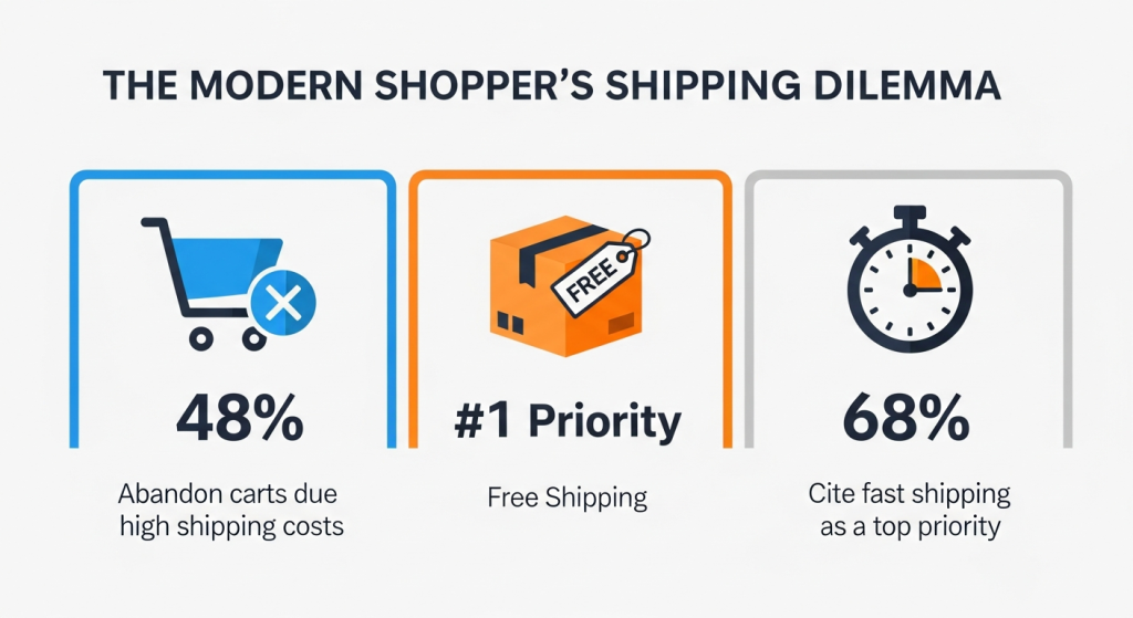 3pl modern shoppers shipping dilemma